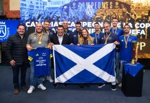Rosa Dávila recibe a la Selección Canaria de futbol tras hacer historia y proclamarse campeona de la Copa de las Regiones UEFA
