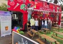 La Guagua Saludable vuelve a recorrer La Laguna para formar a 1.200 escolares en hábitos de vida sana
