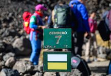 La ecotasa del Teide reduce la presión de los senderos Telesforo Bravo y Montaña Blanca: de 38.200 visitas a 10.890 en un mes
