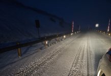 El Cabildo cierra los accesos por carretera al Parque Nacional del Teide por la presencia de placas de hielo