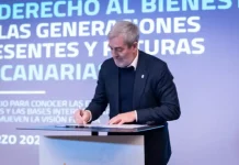 Fernando Clavijo se compromete a que las decisiones políticas del presente protejan a las generaciones futuras