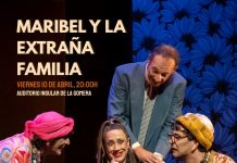 El Auditorio Insular acoge este viernes la comedia “Maribel y la extraña familia”